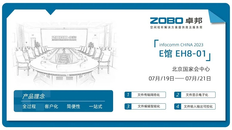 23展会回顾丨2023北京InfoComm展圆满收官 ZOBO香蕉91下载感恩遇见 不负期待