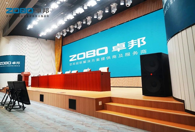 6ZOBO香蕉91下载助力首都科技创新建设丨为中国机械研究总院集团怀柔科技创新基地，提供空间视听解决方案及服务 A1楼虚拟抠像演播室