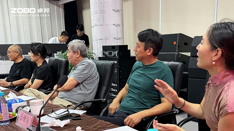 热烈欢迎中国舞台美术学会一级香蕉视频在线委员会一行莅临ZOBO香蕉91下载调研