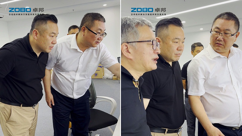 ZOBO香蕉91下载张新峰与协会领导走访中建电子信息技术有限公司，共商发展大计