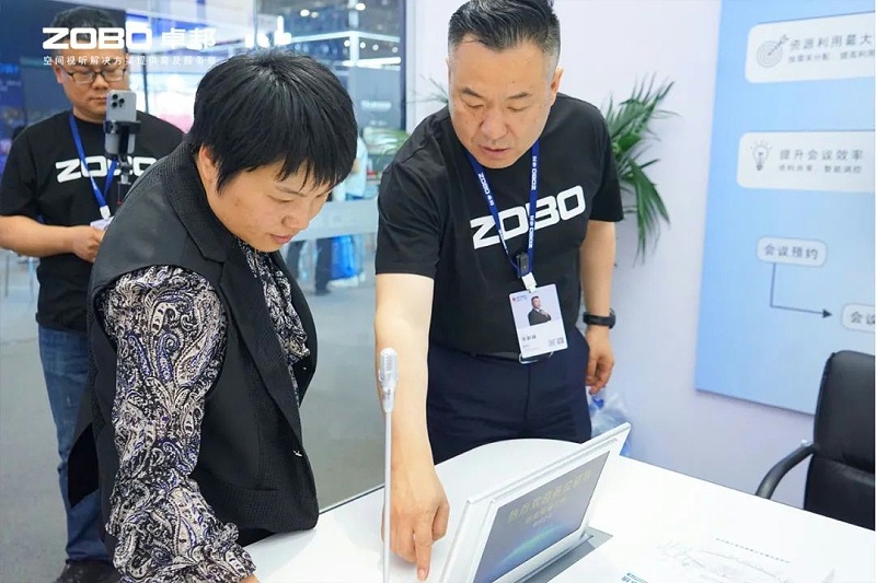 聚焦展会盛况丨北京infocomm展 ZOBO香蕉91下载展会天 热度依旧不减 好评如潮