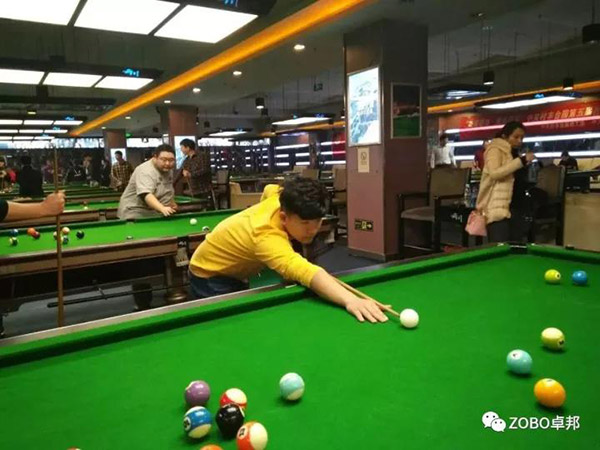 ZOBO香蕉91下载挑战“激情碰撞·情系园区”中关村丰台园第五届台球竞赛