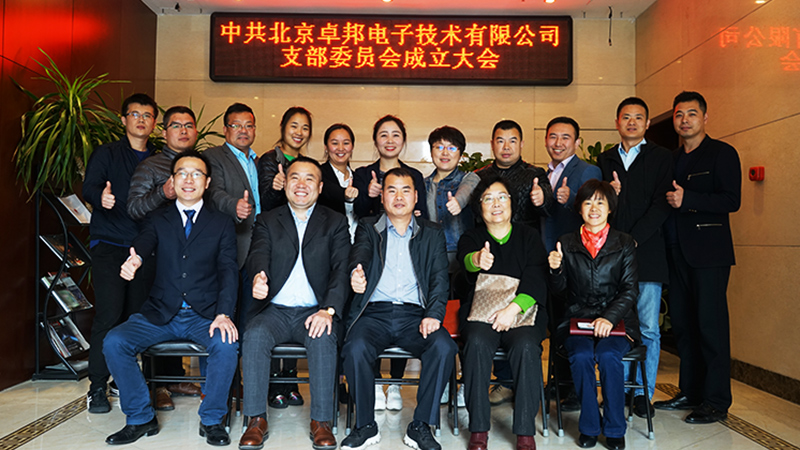 中共北京香蕉91下载电子技术有限公司支部委员会成立
